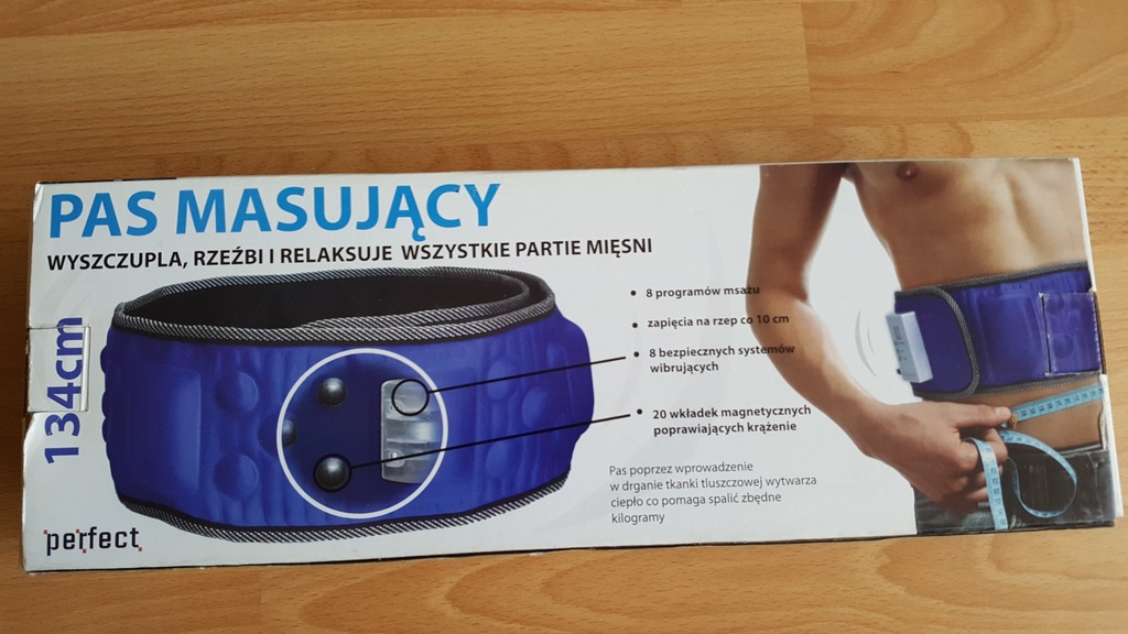 Pas masujący Perfect 134 cm