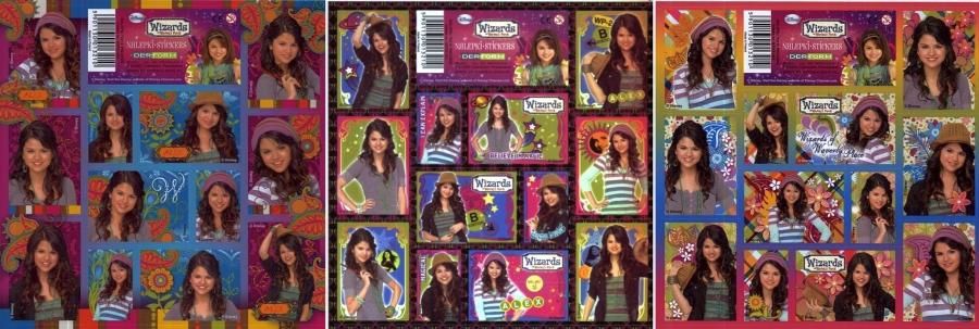 Nalepki ozdobne WIZARDS SELENA GOMEZ