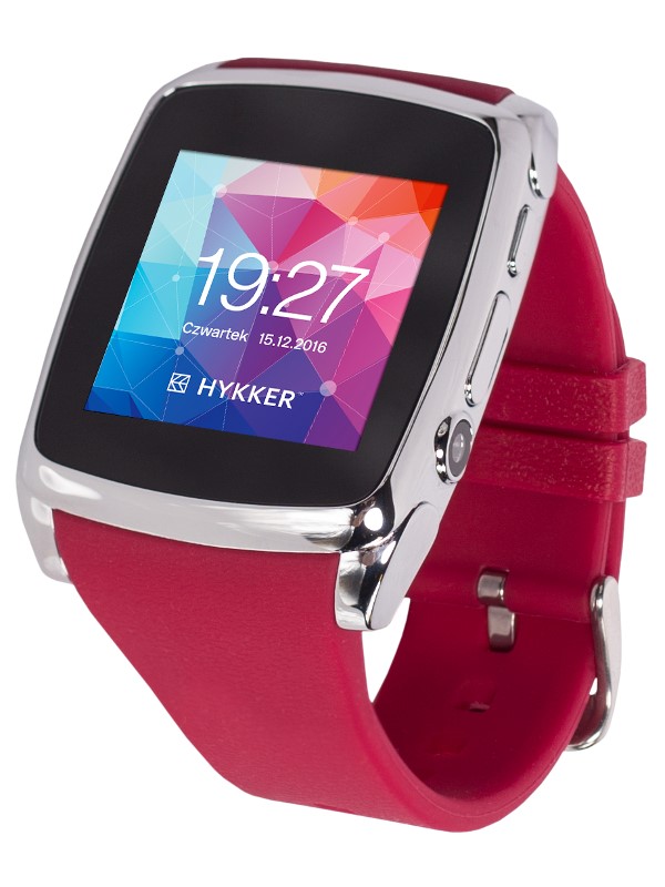 Smartwatch HYKKER Chrono 2 - czerwony
