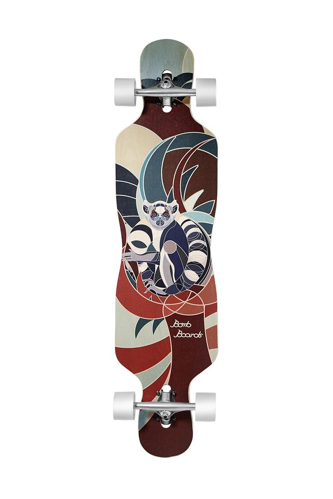 Longboard BOMBBOARDS TRICKY deskorolka freeride