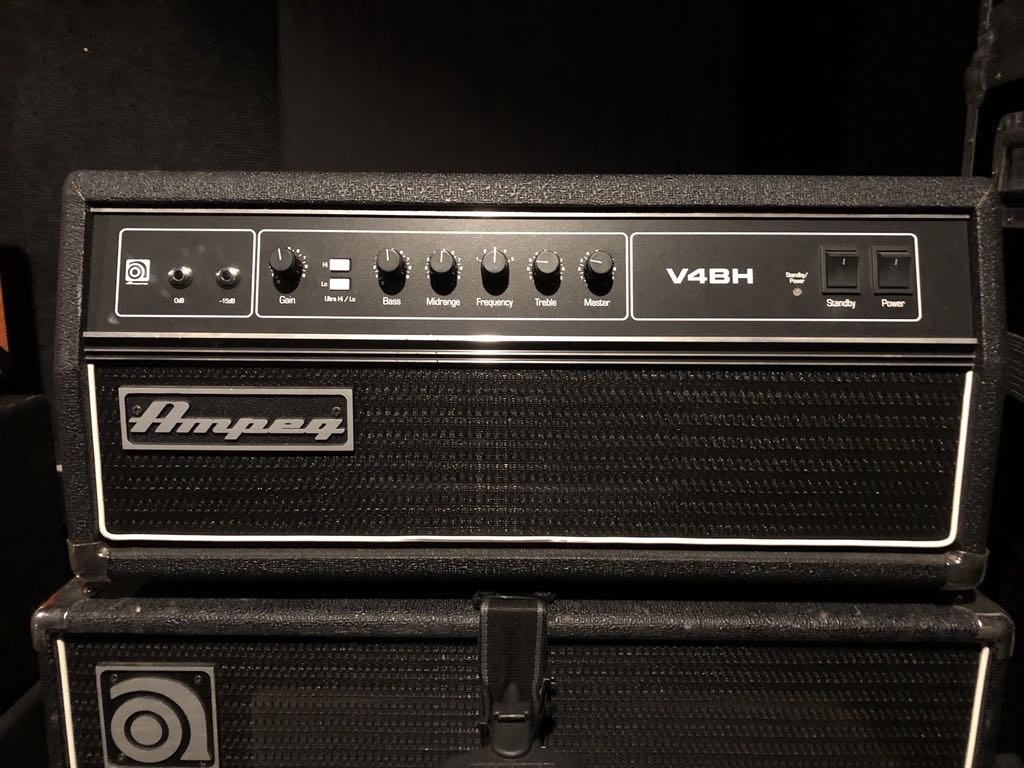 Ampeg V4BH Made in USA lampowy + case OD 1PLN!
