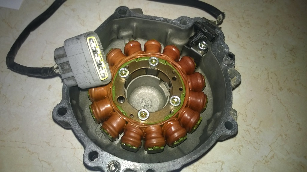 KAWASAKI ZX10R ALTERNATOR UZWOJENIE STATOR