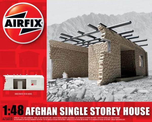 AIRFIX 75010 Ruiny budynku Afganistan - Chata 1:48