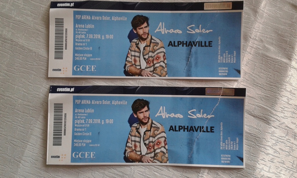 bilet na koncert Alvaro Soler w Lublinie