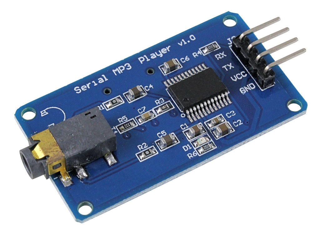 YX5300 MODUŁ MP3 UART TTL Micro SD ARDUINO A2