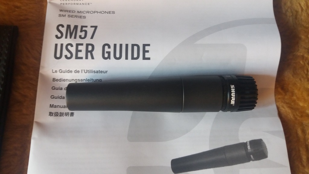 Mikrofon dynamiczny SHURE SM57LCE