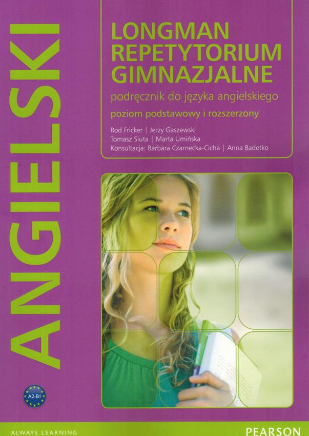 Express Publishing Repetytorium Gimnazjalne Testy REPETYTORIUM GIMNAZJALNE LONGMAN ANGIELSKI 2011+CD - 6998374708