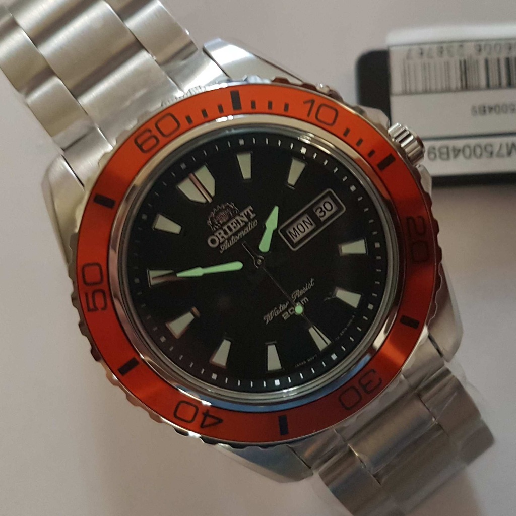 Zegarek ORIENT FEM75004B9. Mako XL. 20 BAR.