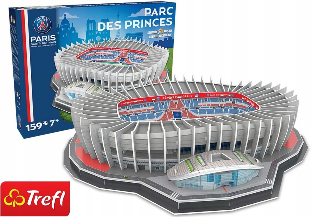 PUZZLE 3D MODEL STADION PARC DES PRINCES PARIS - 7426626079