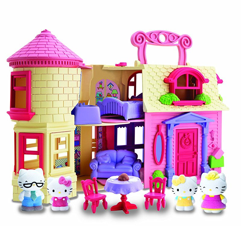 DOMEK HELLO KITTY BLUE BOX VELLUTATA HAPPY HOME