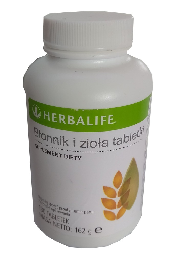 Herbalife - Błonnik i Zioła 180 tabletek DIETA 24h