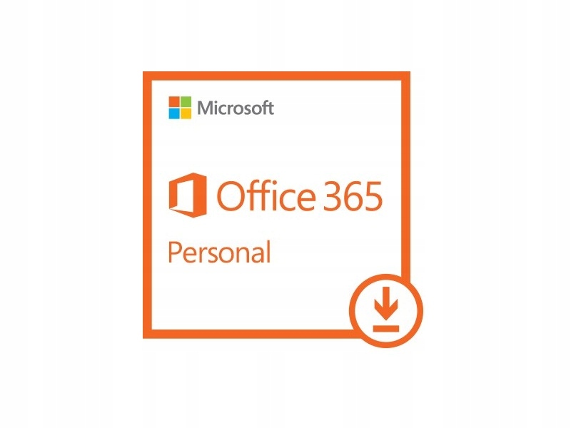 Microsoft Pakiet Office 365 Personal ESD 2016