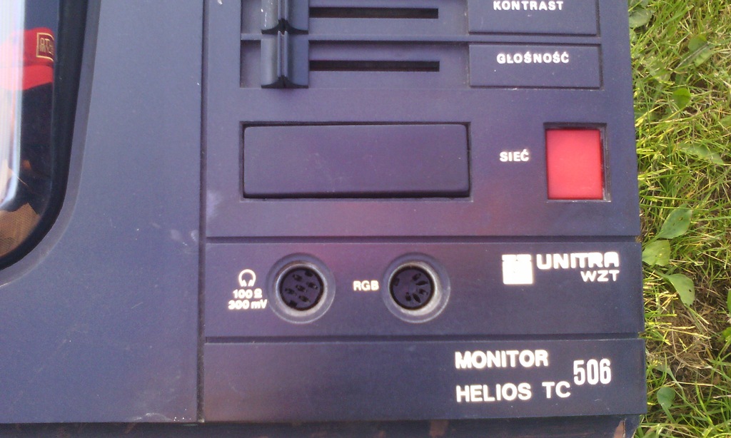 Telewizor kolor MONITOR HELIOS TC 506 Unitra WZT
