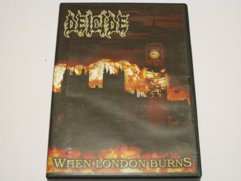 DEICIDE-WHEN LONDON BURNS  DVD