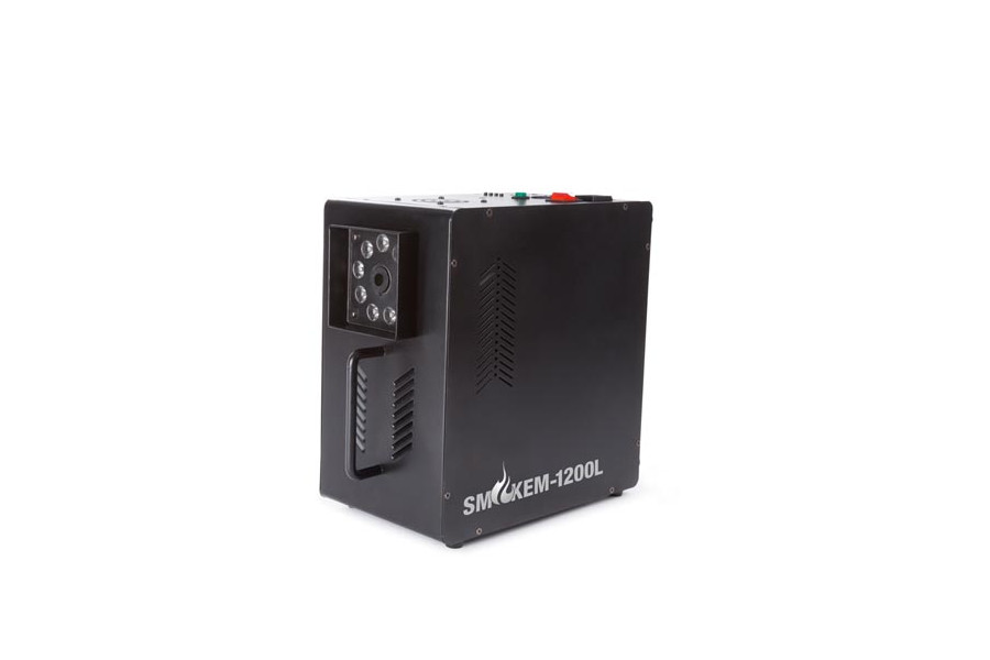 MASZYNA DYMU MGŁY WYTWORNICA DMX 1200W EFEKTY LED