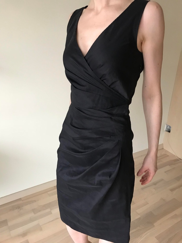 Sukienka, DKNY, roz. 34, czarna