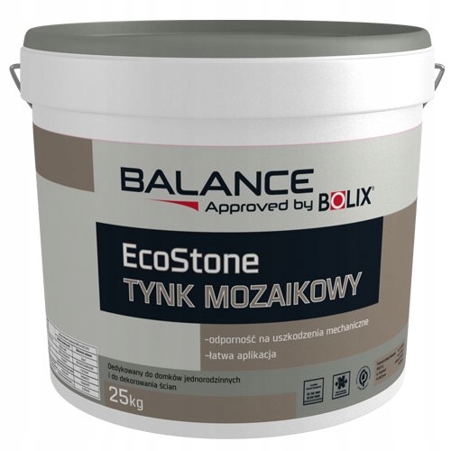BOLIX BALANCE ECOSTONE TYNK MOZAIKOWY 25kg
