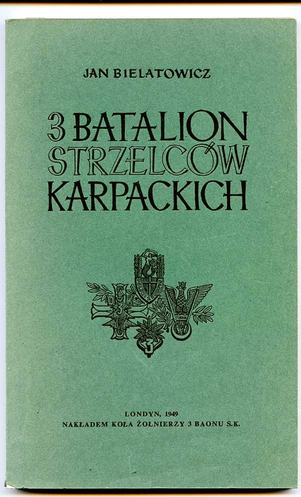 3 BATALION STRZELCÓW KARPACKICH Londyn 1949