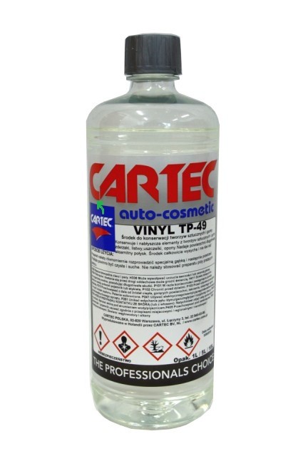 CARTEC Vinyl TP-49 Czernidło do zderzaków i opon1l