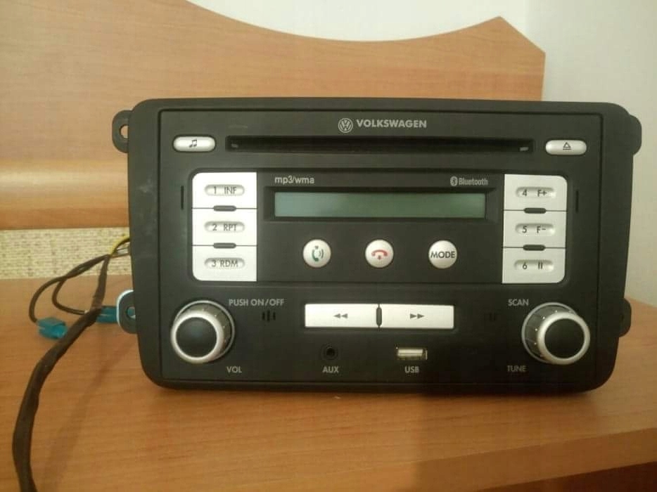 radio vw rmt 100 usb mp3 bluetooth 000051218b