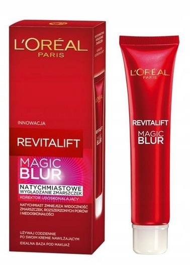 LOREAL MAGIC BLUR KOREKTOR ZMARSZCZEK BAZA MAKIJAŻ