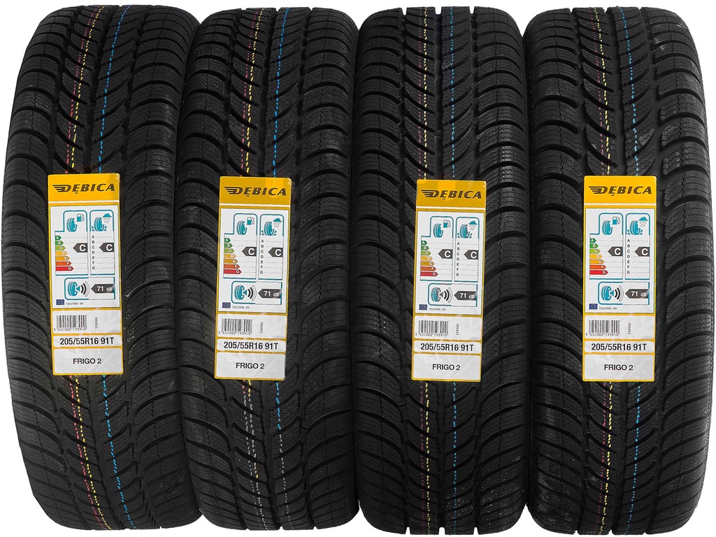 4x opony Nowe DĘBICA ZIMOWE 205/55R16 FRIGO 2 - 6859690321 - oficjalne