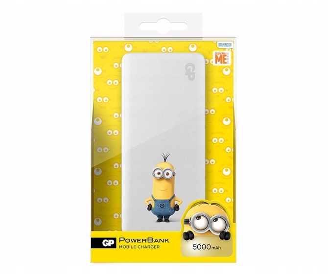 3x Gp Powerbank 5000 Mah Cp05a Minionki Oficjalne Archiwum Allegro