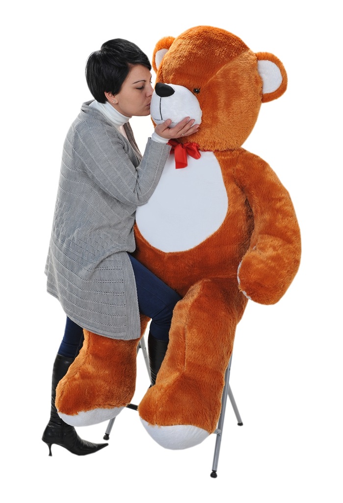 WIELKI PLUSZOWY MIŚ 180 cm DUŻA MASKOTKA ZABAWKA