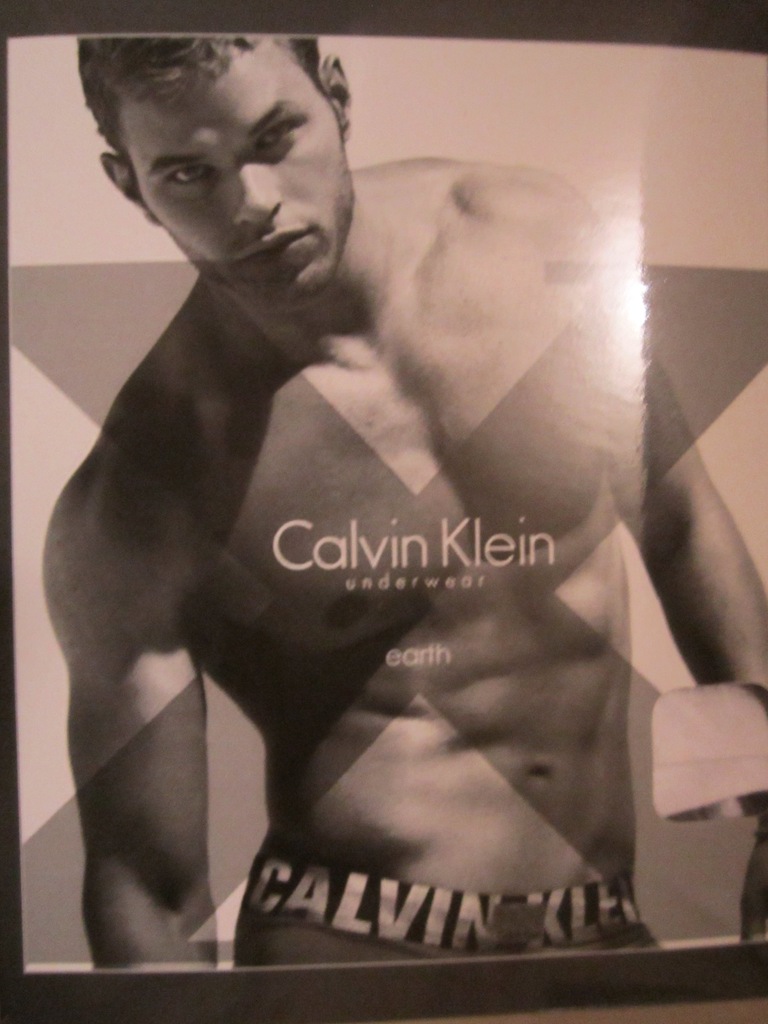 CALVIN KLEIN REAL FOTO JEDYNE PREZENT XL