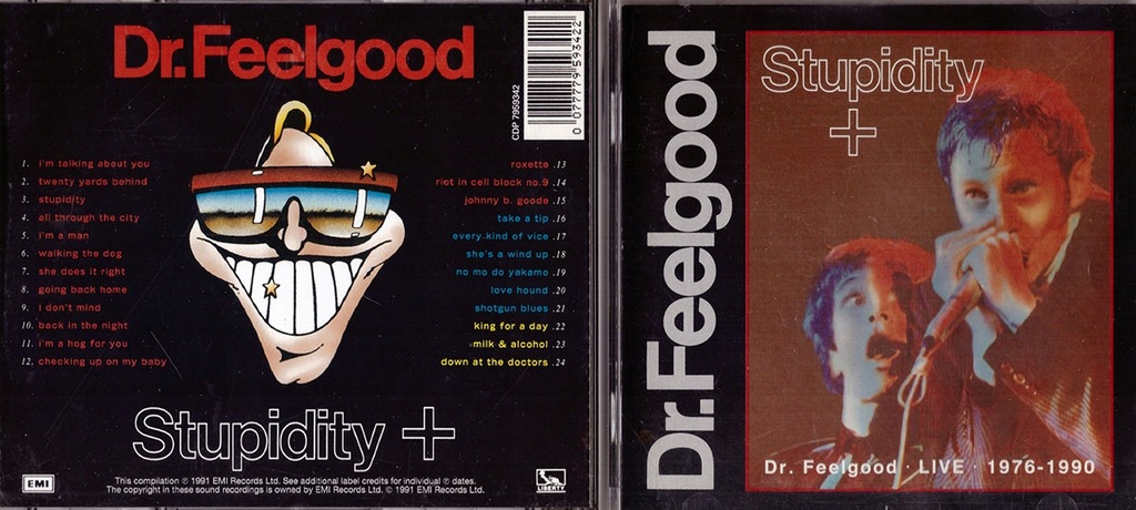 DR. FEELGOOD - STUPIDITY + LIVE 1976-1990 - CD