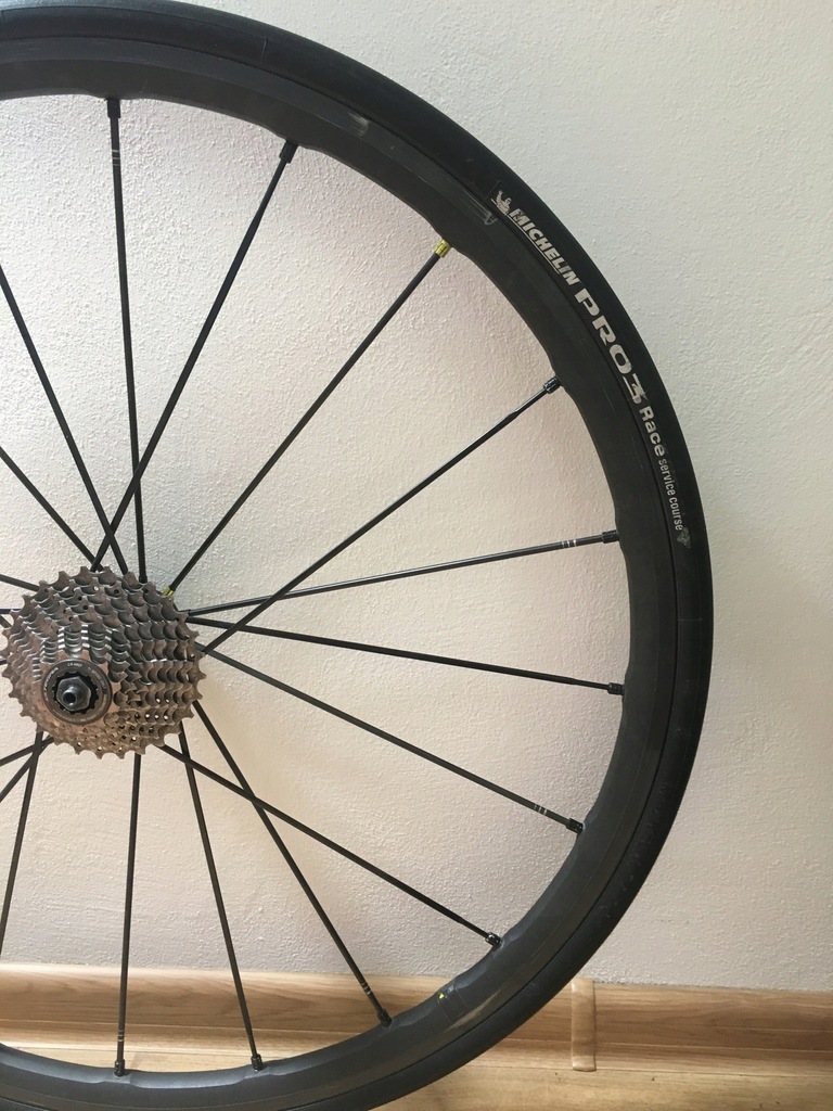 Koła Mavic Ksyrium SLR Exalith + kaseta + opony