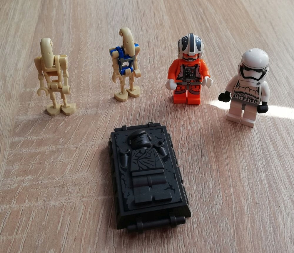 LEGO STAR WARS FIGURKI 5 SZT LUDZIKI