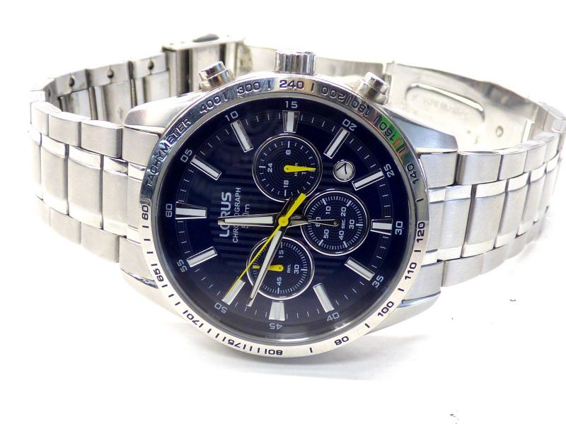 ZEGAREK MĘSKI LORUS VD53-X080 WR50M SUPER STAN