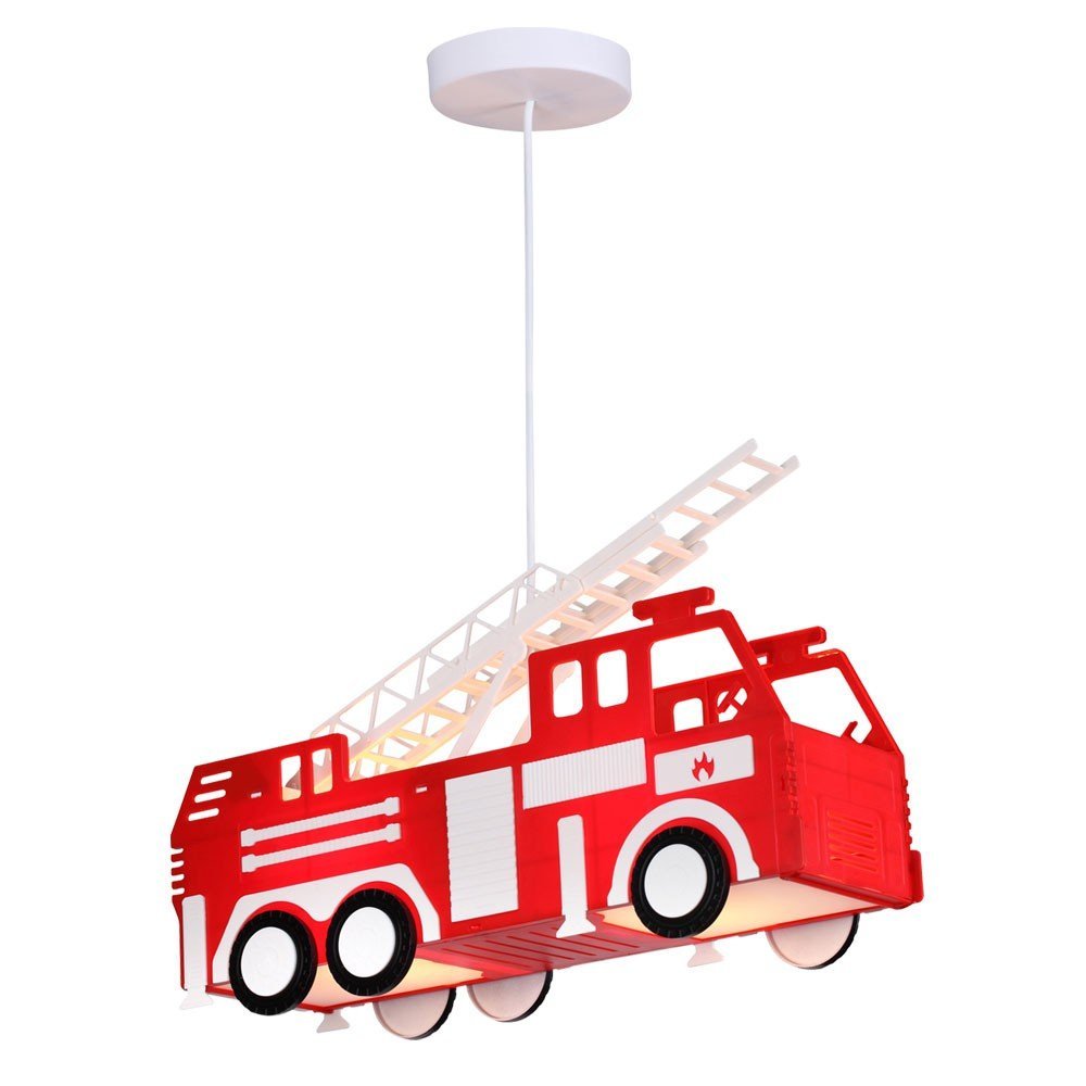 lampa dziecięca SUFITOWA straż pozarna / L266