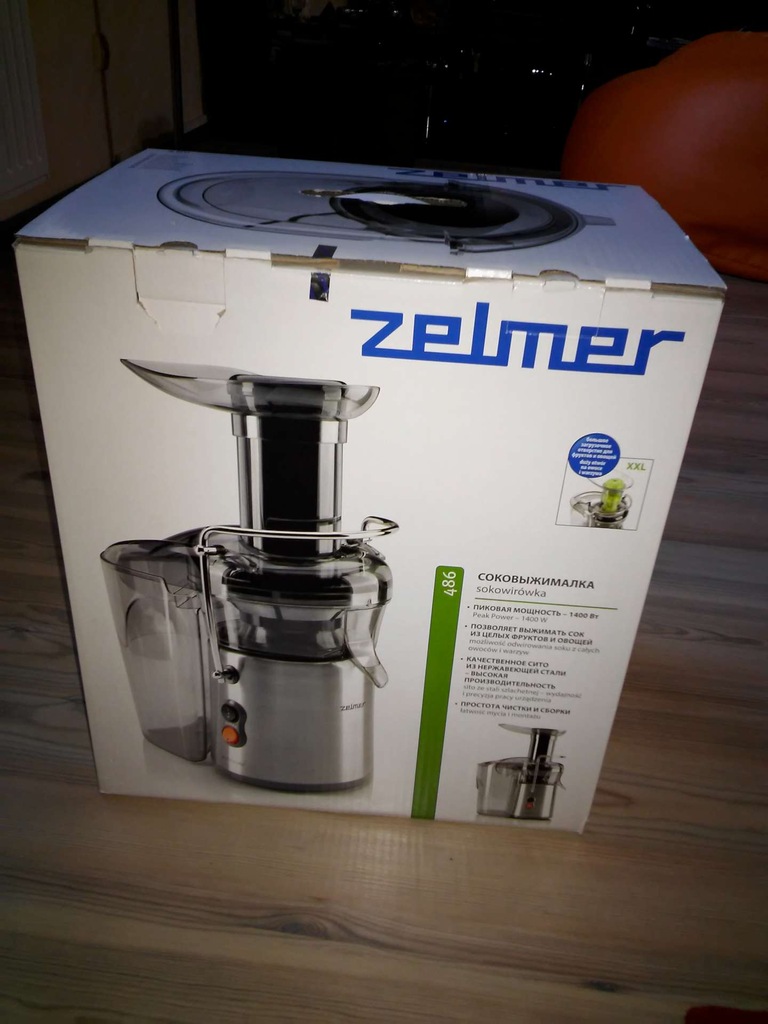 Sokowirówka Zelmer 486 stan idealny Sokowirówka ZELMER 486 800W Błonie • OLX.pl