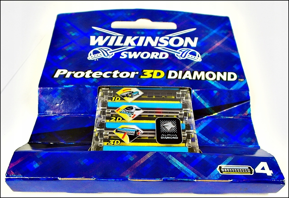Nożyki Wilkinson Sword Protector 3D Diamond 4 szt