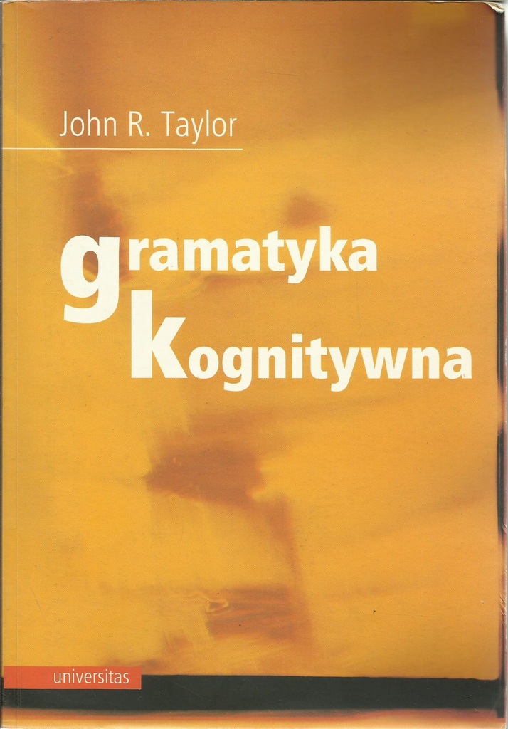GRAMATYKA KOGNITYWNA J R Taylor