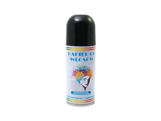 Czarna Zmywalna Farba Do Wlosow Kolorowy spray farba do włosów czarna czarny - 6814012986 - oficjalne archiwum Allegro