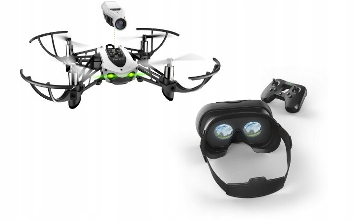 DRON PARROT MAMBO FPV + Kamera, okulary, pilot