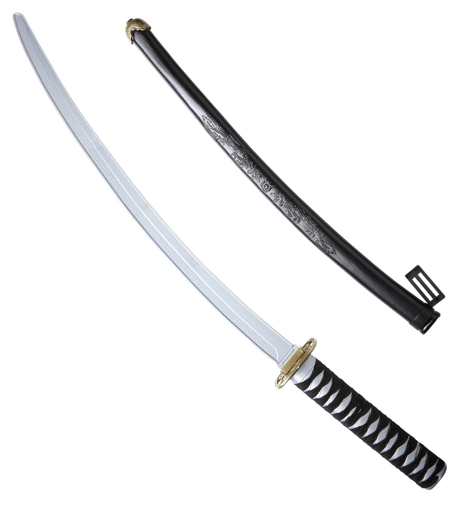 DUŻA KATANA BROŃ MIECZ NINJA SAMURAJA W POCHWIE