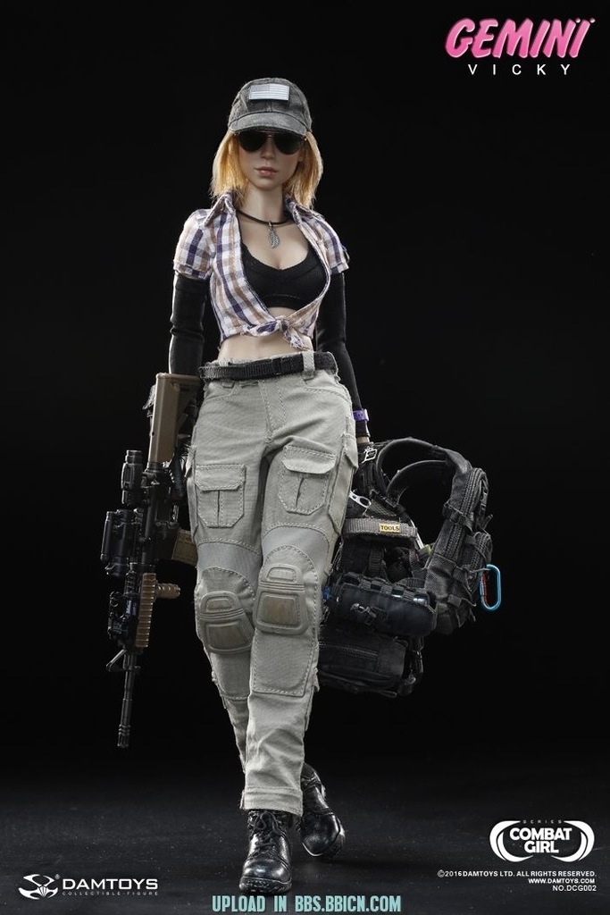 Female damtoys figurka 1:6 hot toys Żołnierz