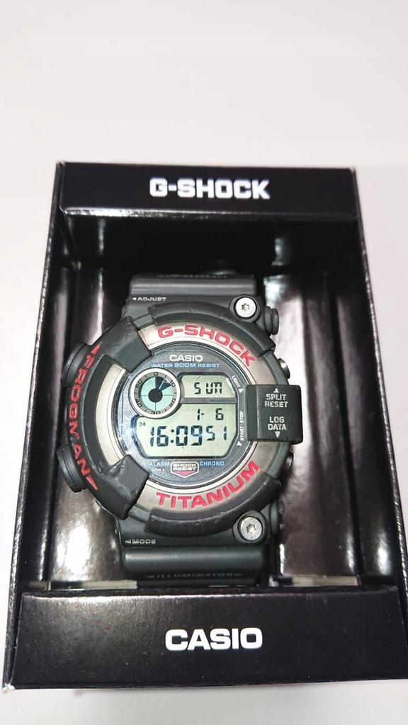 g shock dw 8200 frogman titanium