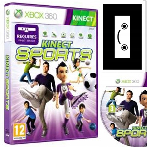KINECT SPORTS XBOX360 SPORT RUCH GRA KINECT +KARTA