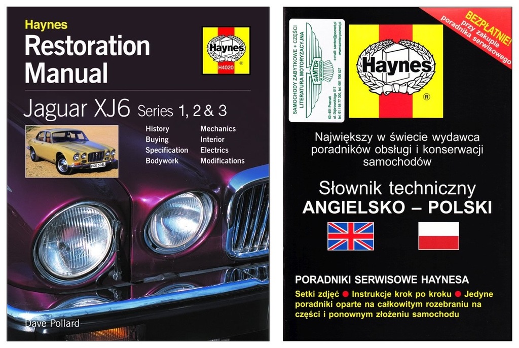 JAGUAR XJ6 - restoration manual