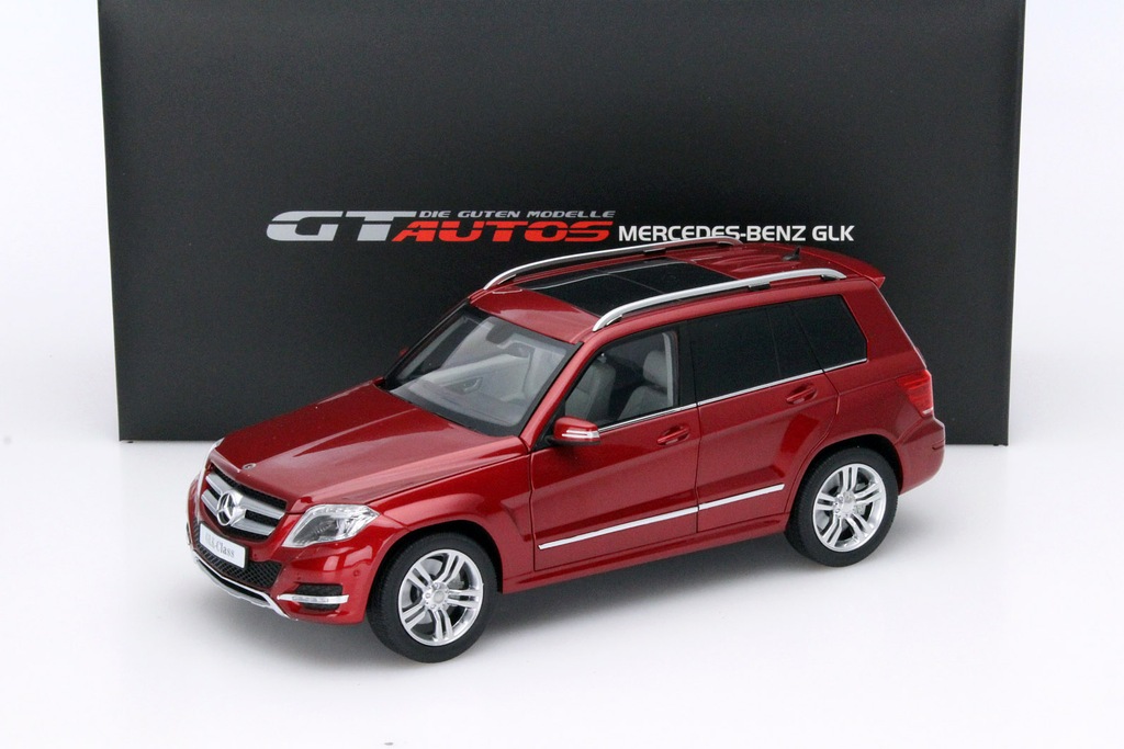 WELLY GT Autos MERCEDES-BENZ GLK 2013 Red 1/18 - 7053014337