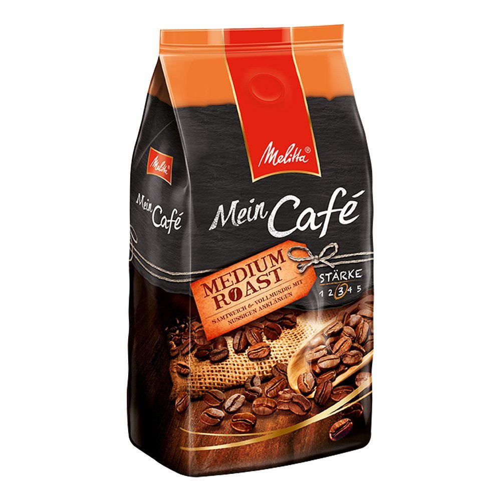 KAWA Melitta Mein Cafe MEDIUM ROAST 1kg100%ARABIKA