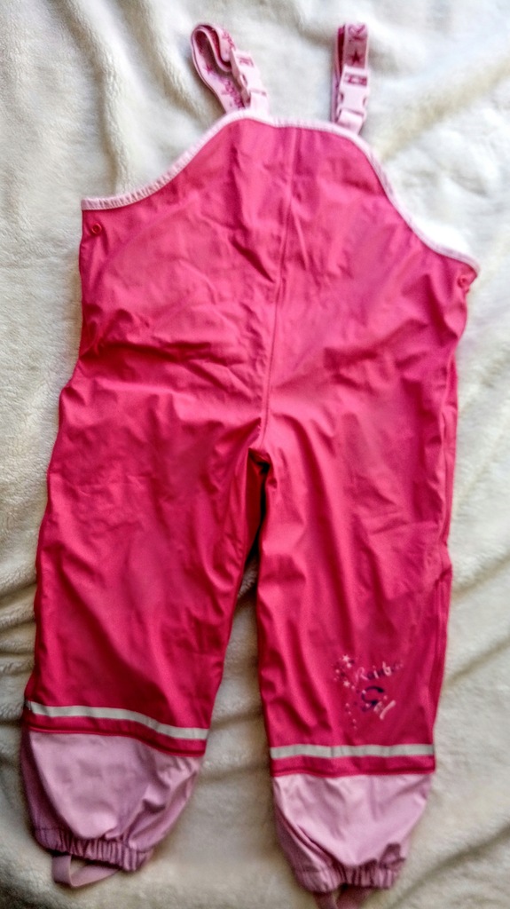 Spodnie przeciwdeszczowe 116 cm wodery
