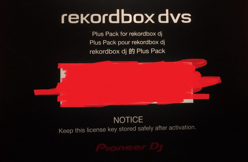 Licencja Rekordbox DVS
