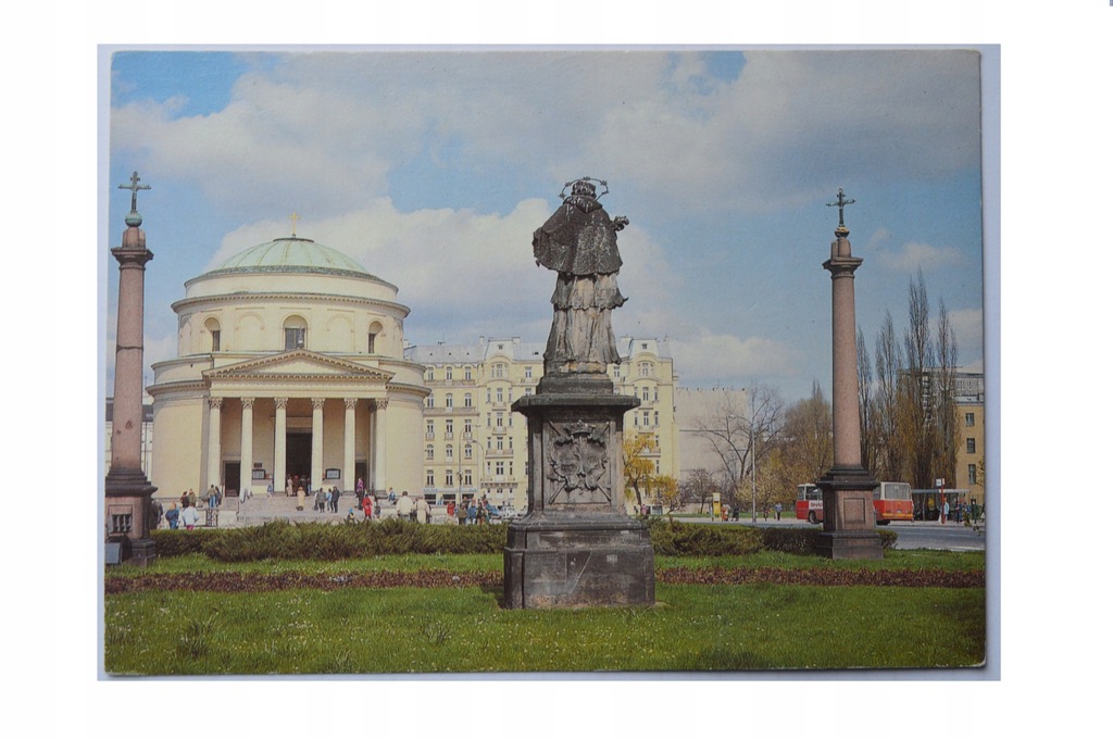WARSZAWA-PLAC TRZECH KRZYŻY-KOŚCIÓŁ ŚW.ALEKSANDRA