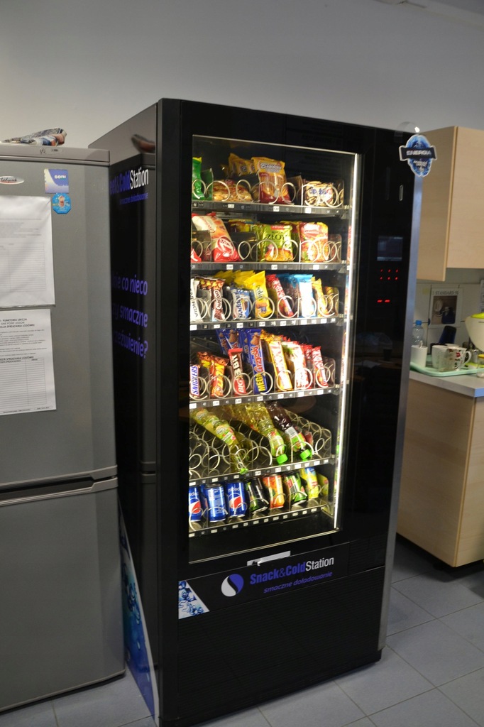Automat do słodyczy i zimnych napojów Spengler DLS